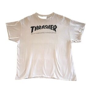 Vintage Thrasher Magazine Skate T-Shirt White
